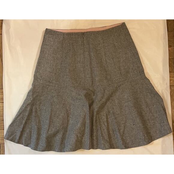 PAULE KA Paris Gray Wool Skirt ~ Sz: S ~ "sample ~   NEW - Picture 5 of 5